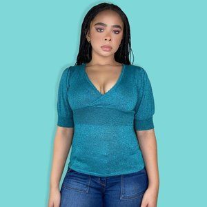 Vintage 2000s Sparkly Top